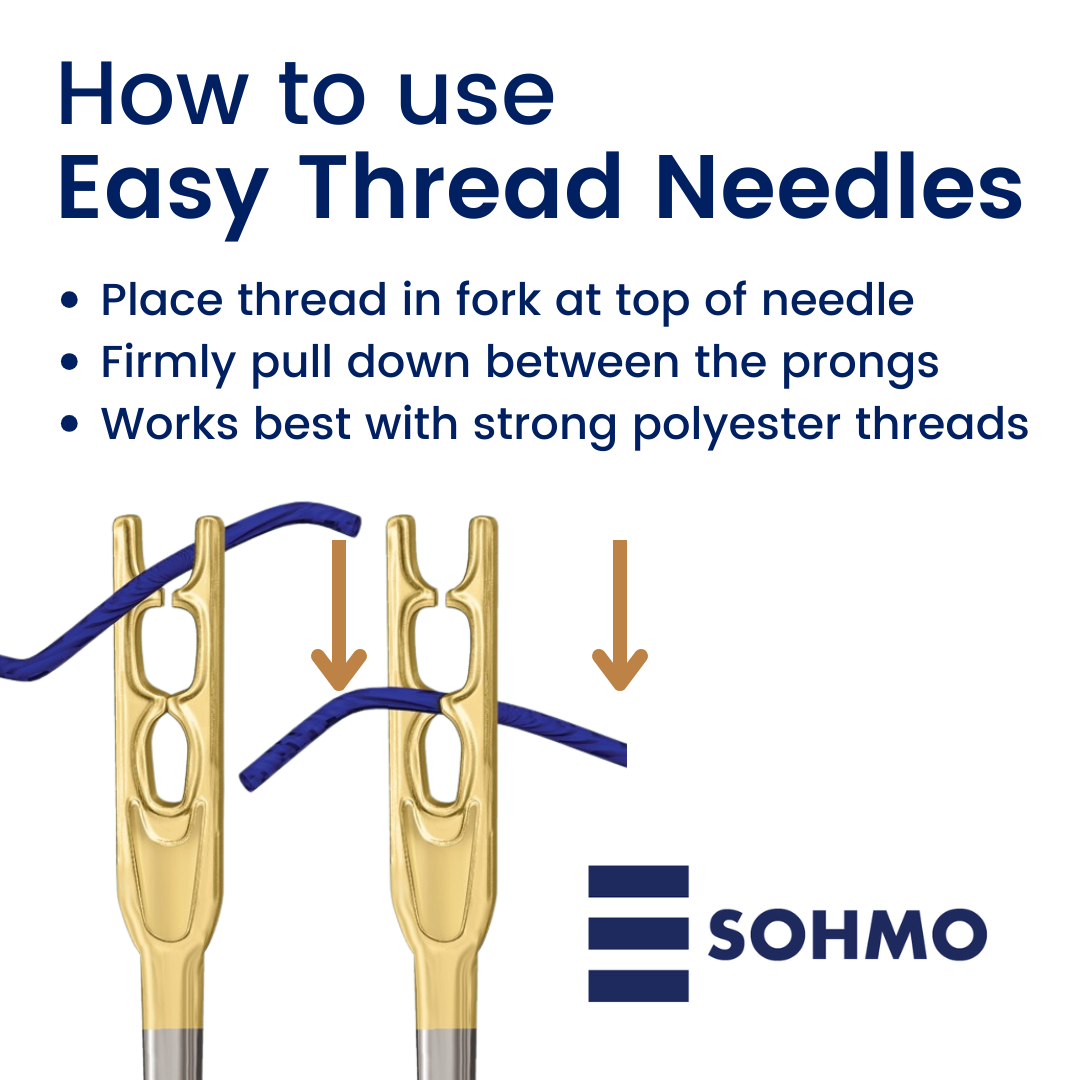 SOHMO - Easy Thread Needles - thread without your glasses!