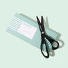 Small scallop edge scissors for felt, fabric or paper