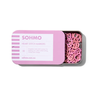 SOHMO - Stitch Marker - Hearts