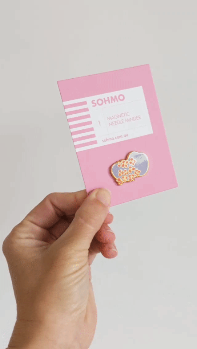 SOHMO - Magnetic Needle Minder - Small Flowers