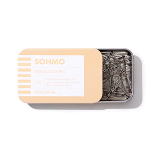 SOHMO entomology pins in reusable metal tin